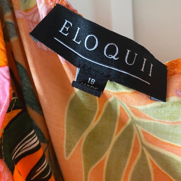 Eloquii Maxi Dress Plus Size - Picture 2 of 6